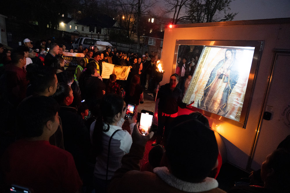 Diocese of Charlotte welcomes the Guadalupe Torch