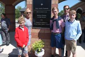 052517 New IHM courtyard dedicated May 14