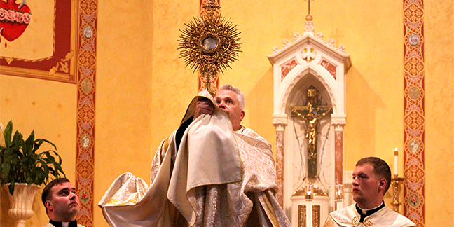 Holy Hour held for seven men to be ordained priests