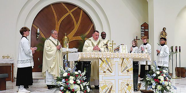 Father Kessler celebrates 40 years of priesthood