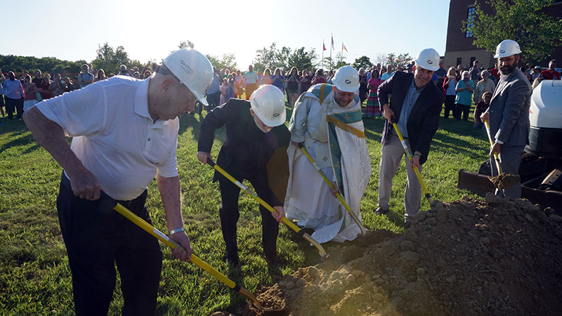 070524 Sacred Heart rectory groundbreaking