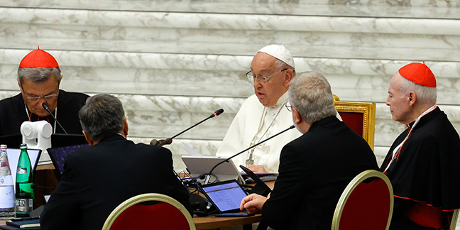 Synod begins looking at institutional changes